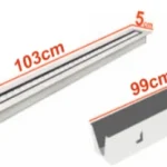 Ledim Sıva Altı 100 cm 36 Led Wallwasher / Ledim 2056