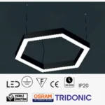 Ledim Altıgen Simit Linear Aydınlatma / Ledim 4050
