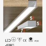Ledim Sıva Altı Linear 5x7x7 cm / Ledim 1701