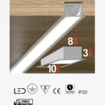 Ledim Sıva Altı Linear Aydınlatma 8x10x3 cm Kasa / Ledim 1601