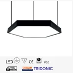 Ledim Sıva Üstü Altıgen Davul Linear Aydınlatma / Ledim 3500