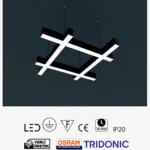 Ledim Uzantılı Kare Linear Aydınlatma / Ledim 4150